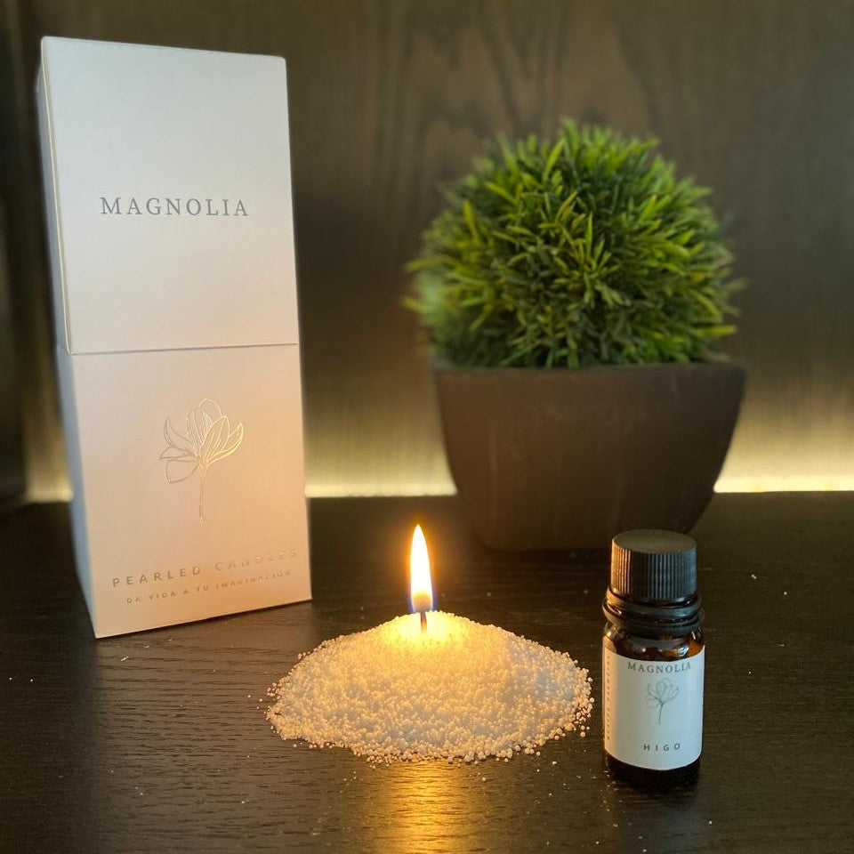 Vela 500 gr + Aroma Gardenia